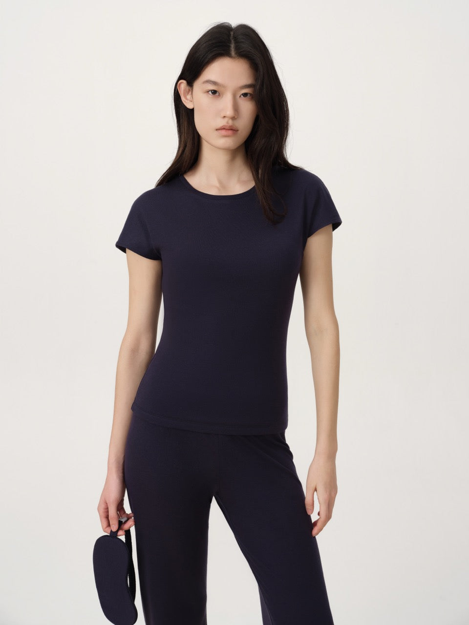 COR ORBIT Solune Star Series TENCEL™ Wool Short Sleeve Lounge Set