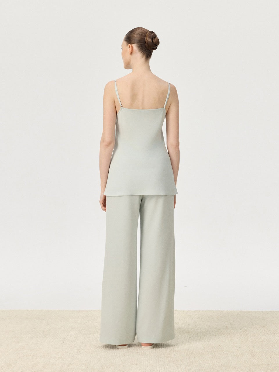 COR ORBIT Lene Resort Collection Silk Tank Top