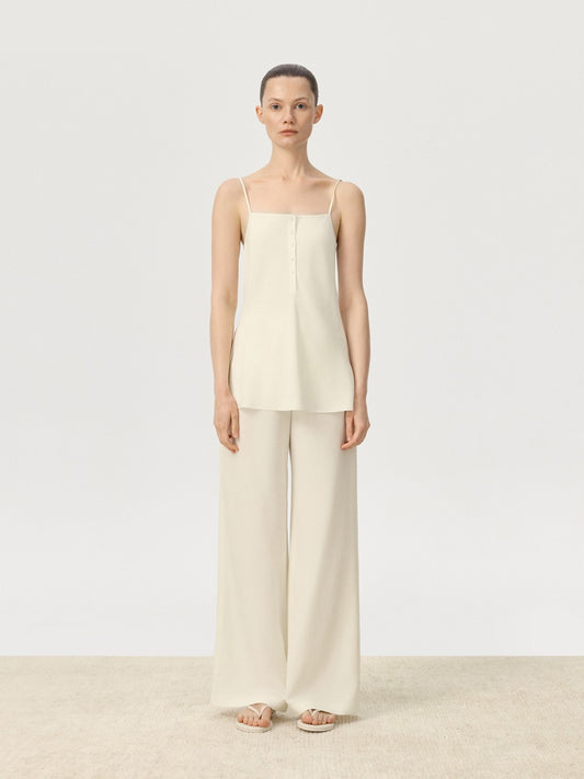 COR ORBIT Lene Resort Collection Silk Tank Top