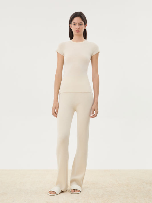 COR ORBIT Lyra Star Series Mulberry Silk Short Sleeve Lounge Set