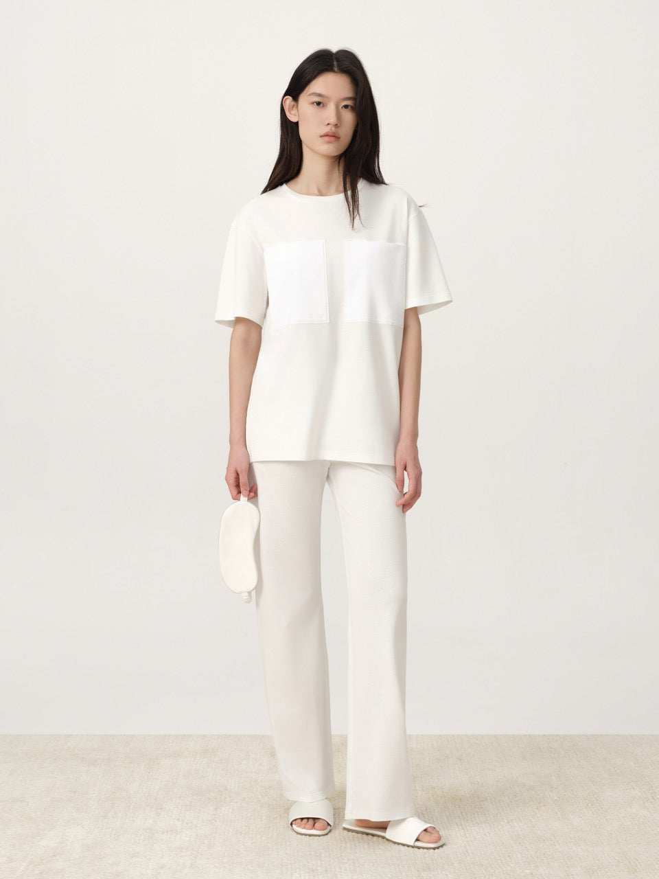 COR ORBIT Solem Star Series TENCEL™ Linen Short Sleeve Lounge Set