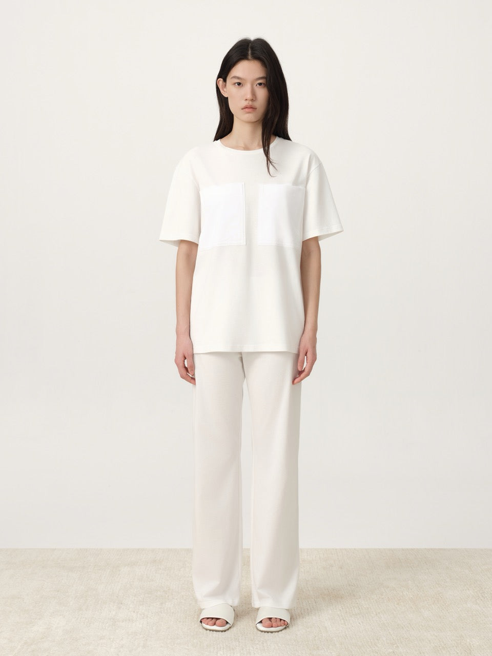 COR ORBIT Solem Star Series TENCEL™ Linen Short Sleeve Lounge Set