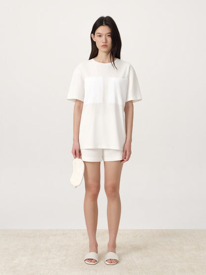 COR ORBIT Solem Star Series TENCEL™ Linen Short Sleeve Lounge Set