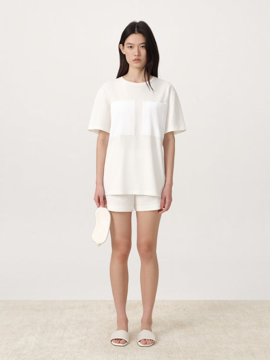 COR ORBIT Solem Star Series TENCEL™ Linen Short Sleeve Lounge Set