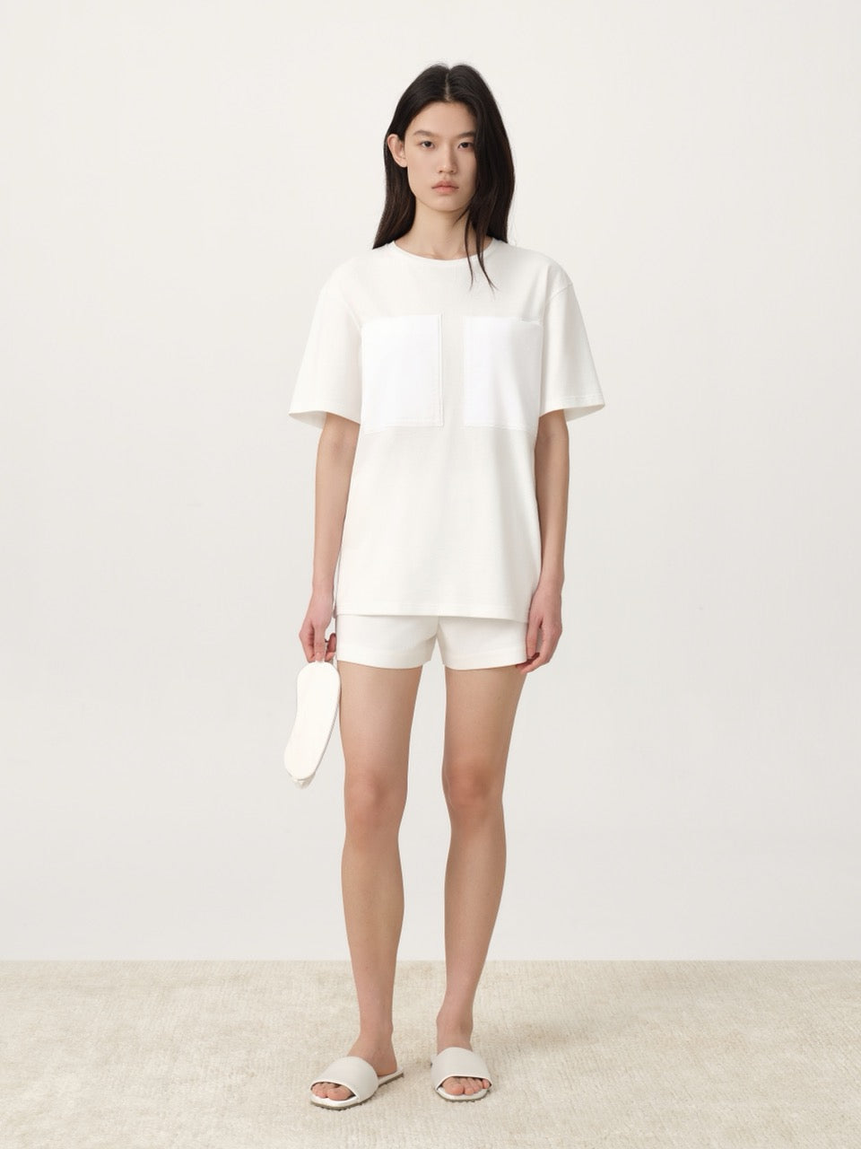 COR ORBIT Solem Star Series TENCEL™ Linen Short Sleeve Lounge Set