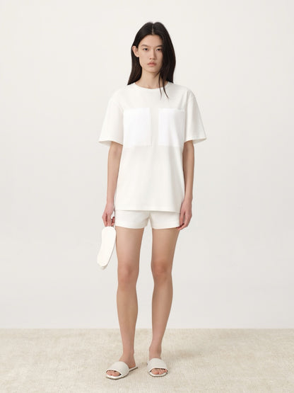COR ORBIT Solem Star Series TENCEL™ Linen Short Sleeve Lounge Set