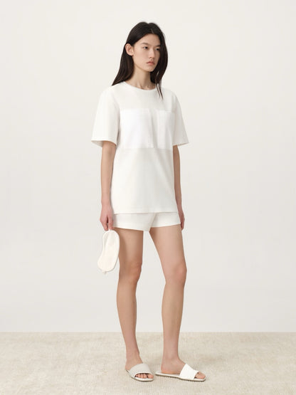 COR ORBIT Solem Star Series TENCEL™ Linen Short Sleeve Lounge Set