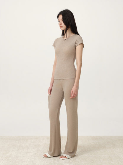 COR ORBIT Soleny Star Series TENCEL™ Wool Short Sleeve Lounge Set