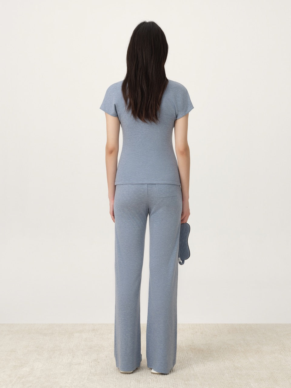 COR ORBIT Soleny Star Series TENCEL™ Wool Short Sleeve Lounge Set