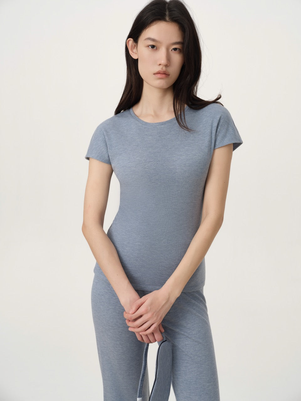 COR ORBIT Soleny Star Series TENCEL™ Wool Short Sleeve Lounge Set