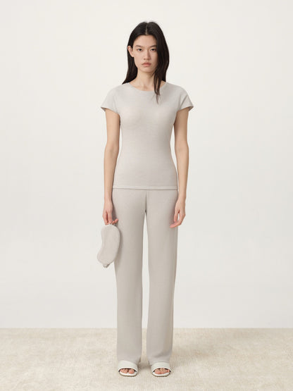 COR ORBIT Soleny Star Series TENCEL™ Wool Short Sleeve Lounge Set
