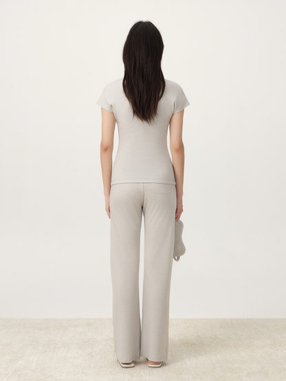 COR ORBIT Soleny Star Series TENCEL™ Wool Short Sleeve Lounge Set
