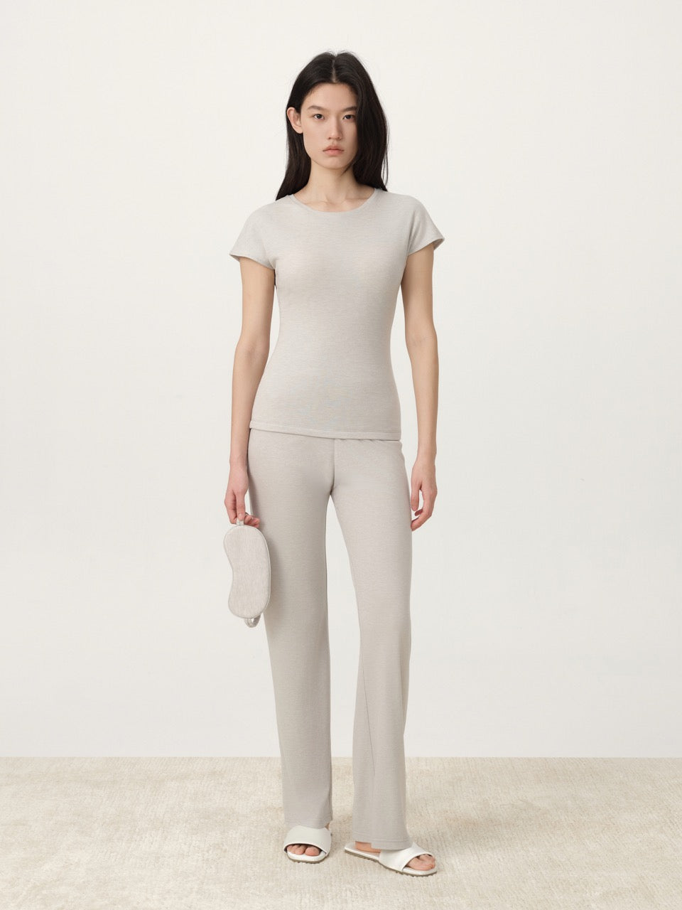 COR ORBIT Soleny Star Series TENCEL™ Wool Short Sleeve Lounge Set
