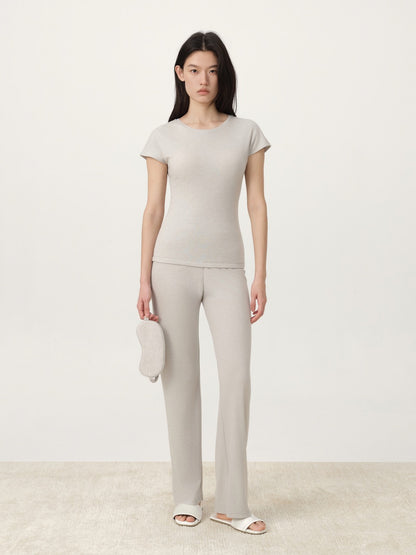 COR ORBIT Soleny Star Series TENCEL™ Wool Short Sleeve Lounge Set