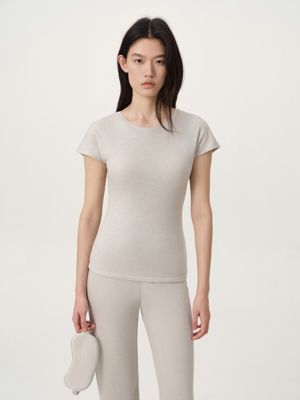 COR ORBIT Soleny Star Series TENCEL™ Wool Short Sleeve Lounge Set