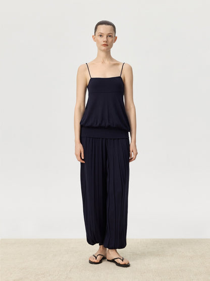 COR ORBIT Amphora Resort Collection Mulberry Silk Camisole Top