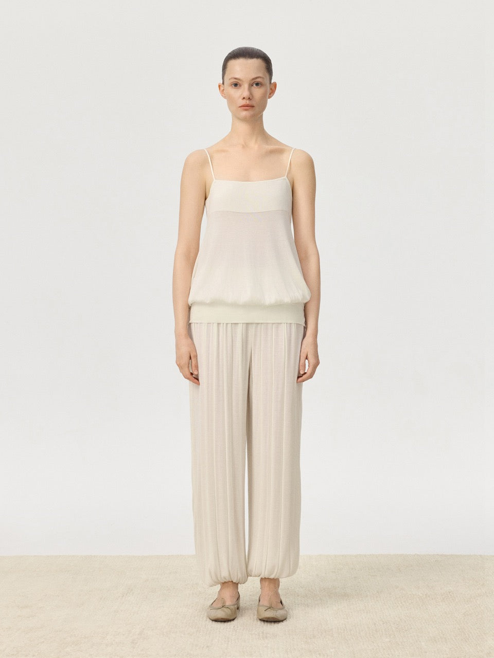 COR ORBIT Amphora Resort Collection Mulberry Silk Camisole Top