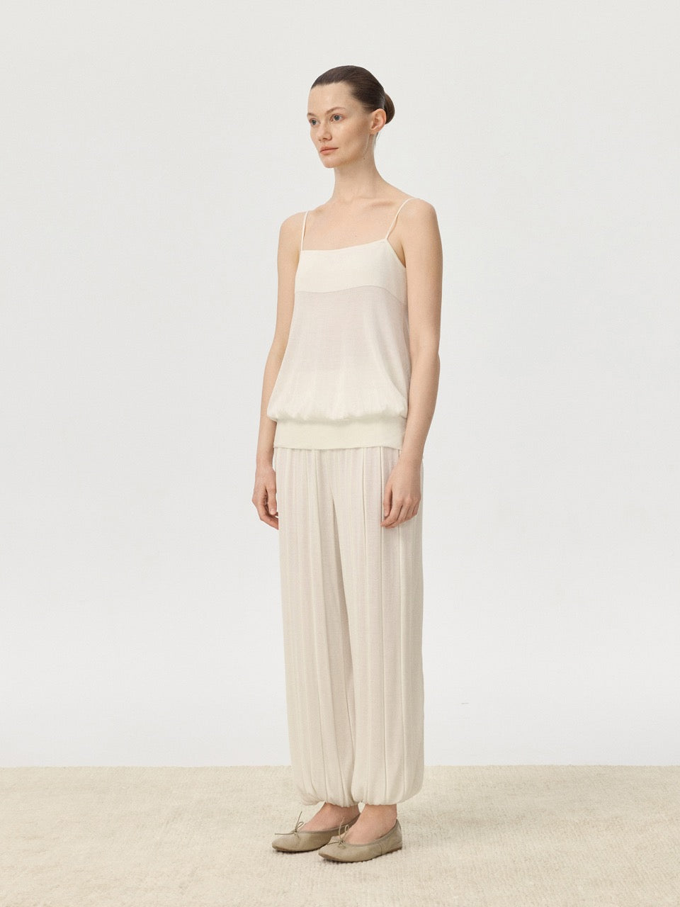 COR ORBIT Amphora Resort Collection Mulberry Silk Camisole Top