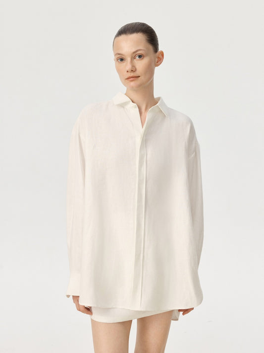 COR ORBIT Habitat Resort Collection Linen Shirt