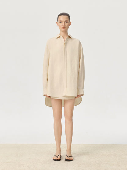 COR ORBIT Fluma Resort Collection Linen Skort