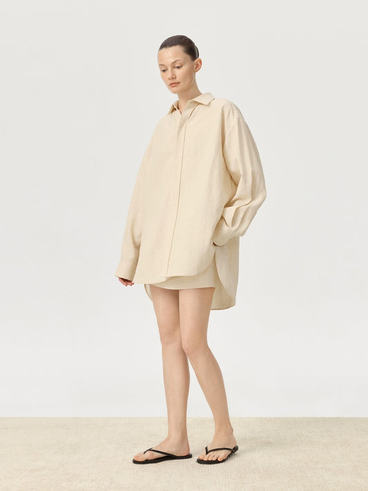 COR ORBIT Fluma Resort Collection Linen Skort
