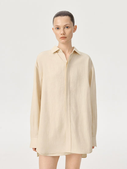 COR ORBIT Habitat Resort Collection Linen Shirt