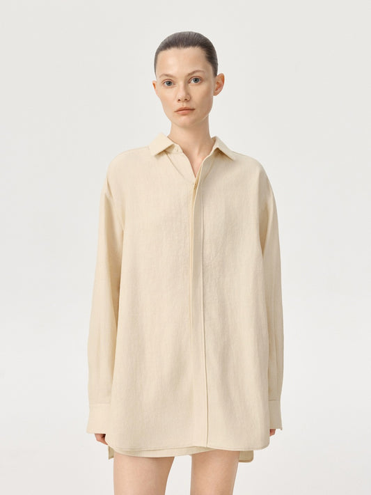 COR ORBIT Habitat Resort Collection Linen Shirt