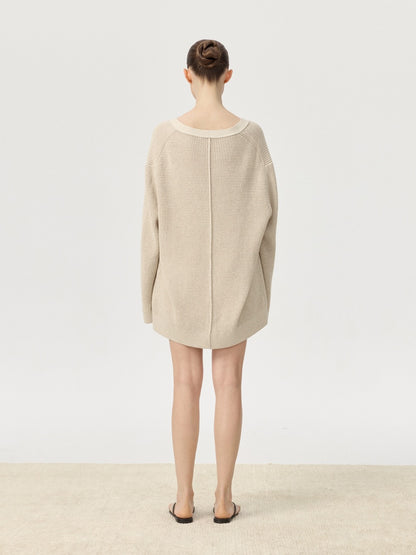 COR ORBIT Elmshade Resort Collection Cotton-Cashmere Cardigan