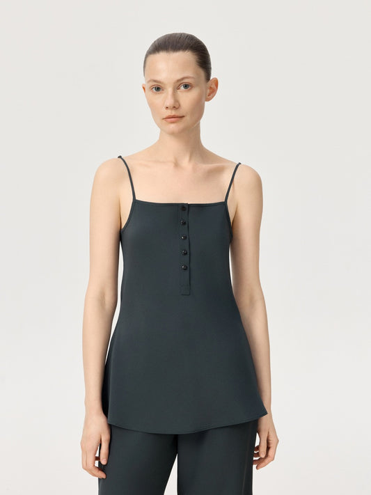 COR ORBIT Lene Resort Collection Silk Tank Top