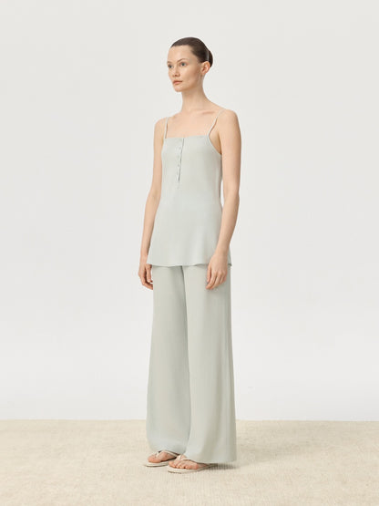 COR ORBIT Lene Resort Collection Silk Tank Top