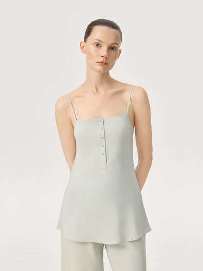 COR ORBIT Lene Resort Collection Silk Tank Top