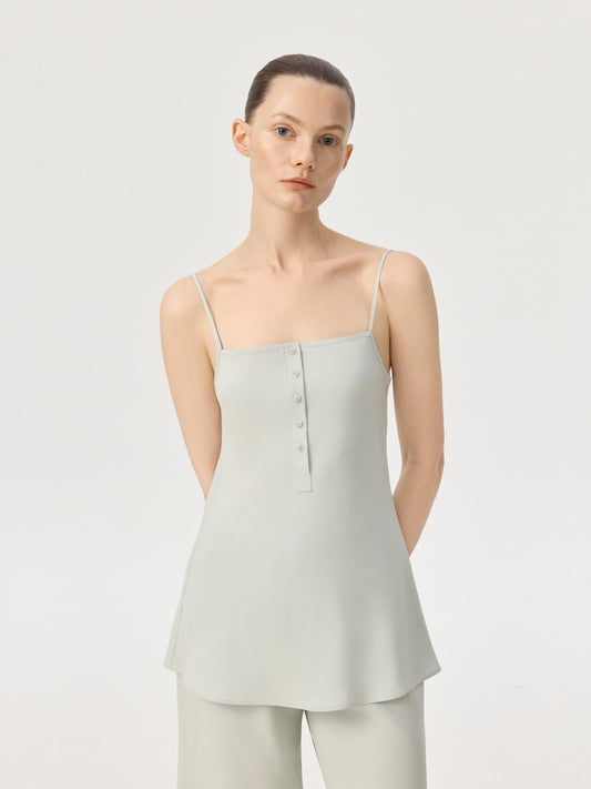 COR ORBIT Lene Resort Collection Silk Tank Top