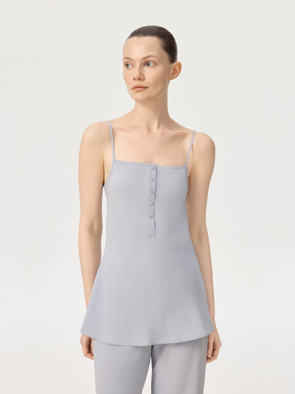 COR ORBIT Lene Resort Collection Silk Tank Top