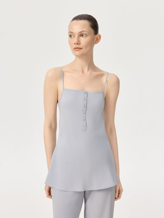 COR ORBIT Lene Resort Collection Silk Tank Top