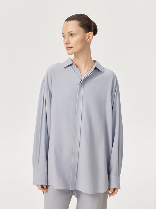 COR ORBIT Habitat Resort Collection  Mulberry Silk Shirt