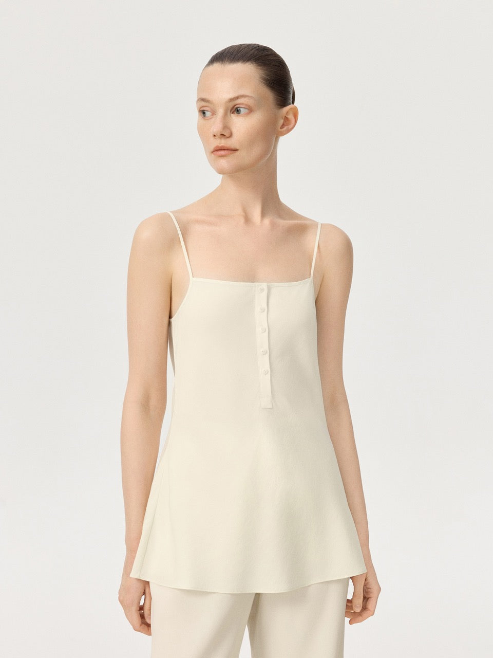 COR ORBIT Lene Resort Collection Silk Tank Top