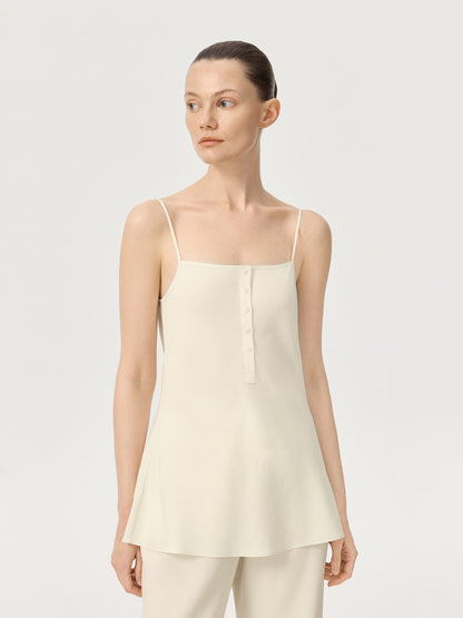 COR ORBIT Lene Resort Collection Silk Tank Top