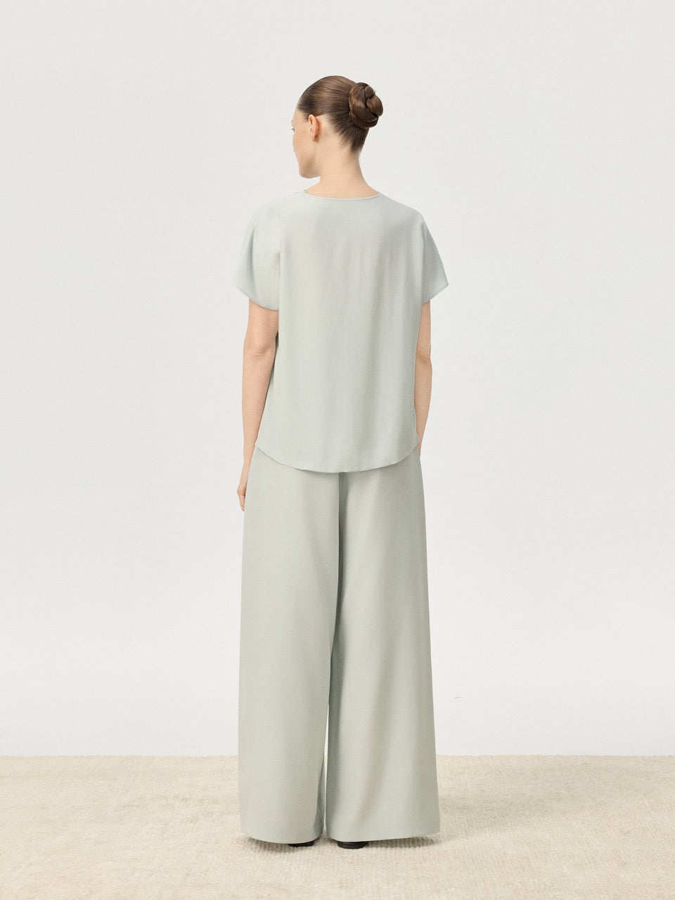 COR ORBIT Spira Resort Collection Silk Trousers