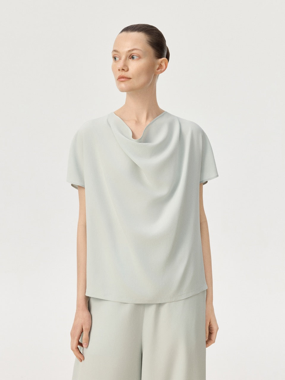 COR ORBIT Spira Resort Collection Mulberry Silk Blouse