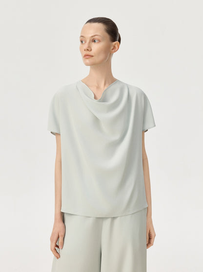 COR ORBIT Spira Resort Collection Mulberry Silk Blouse