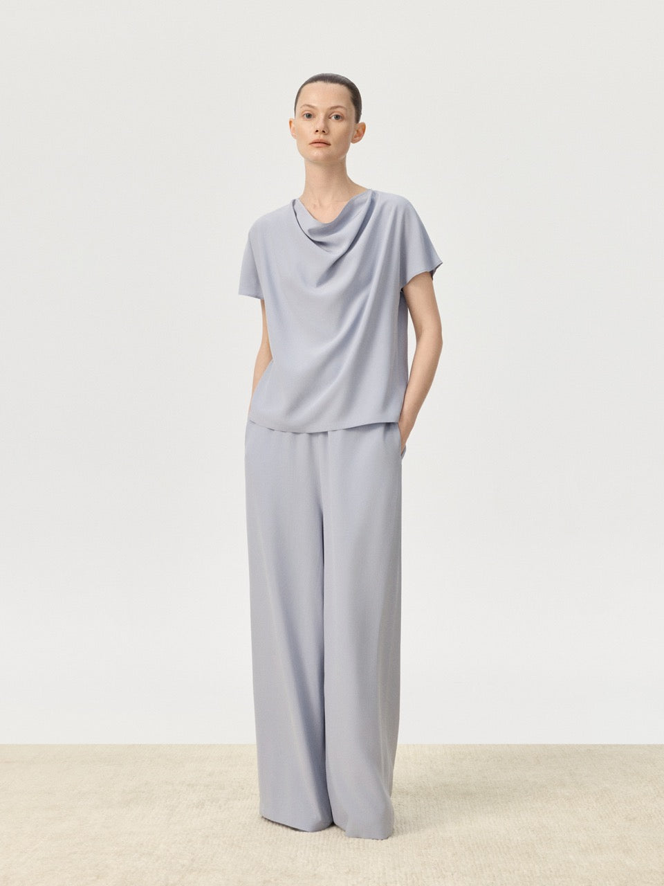 COR ORBIT Spira Resort Collection Silk Trousers