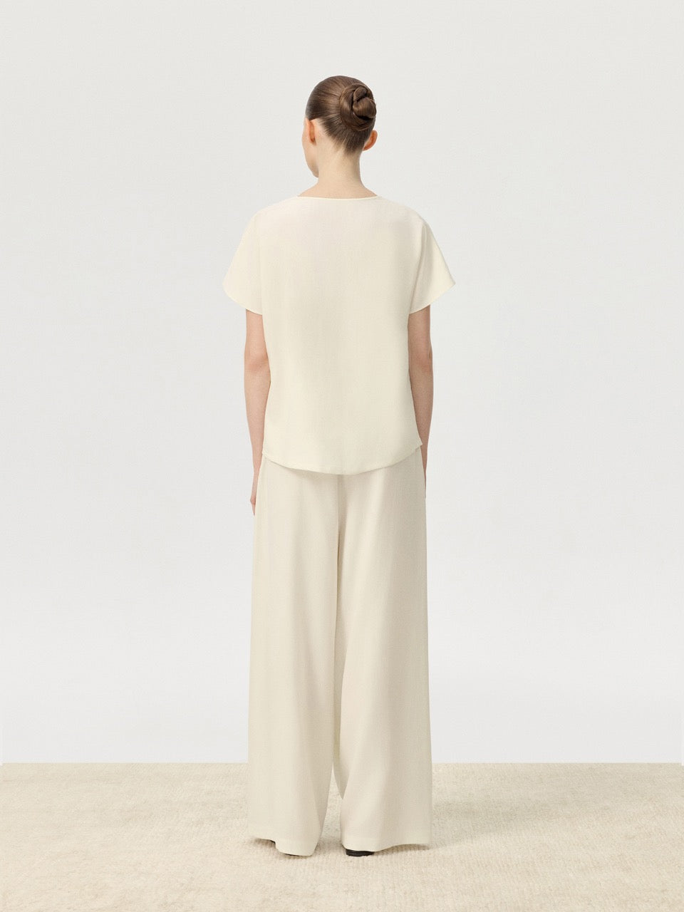 COR ORBIT Spira Resort Collection Silk Trousers