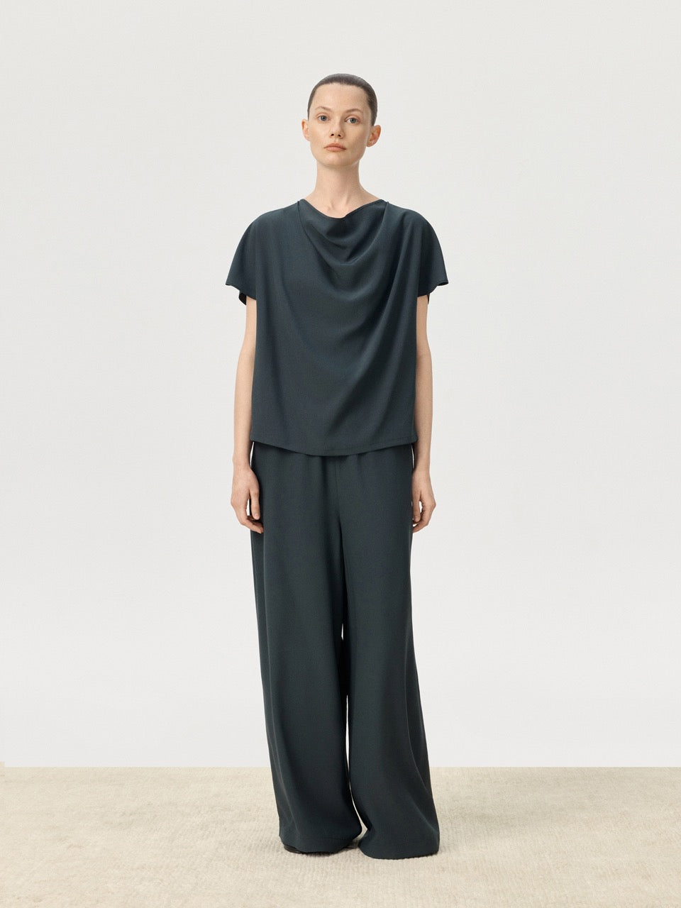 COR ORBIT Spira Resort Collection Silk Trousers