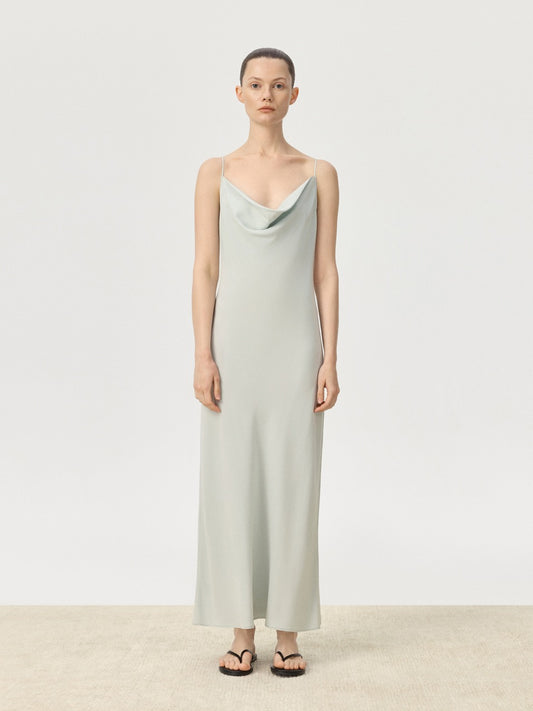 COR ORBIT Animi Resort Collection Mulberry Silk Strapless Maxi Dress