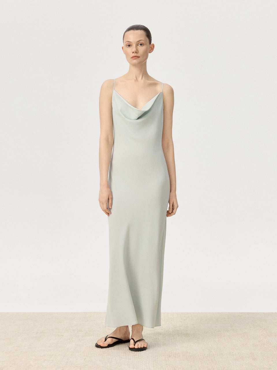 COR ORBIT Animi Resort Collection Mulberry Silk Strapless Maxi Dress