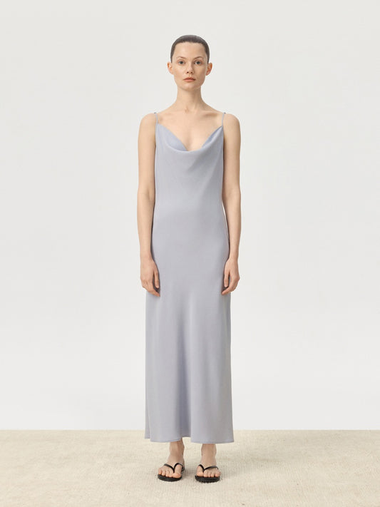 COR ORBIT Animi Resort Collection Mulberry Silk Strapless Maxi Dress