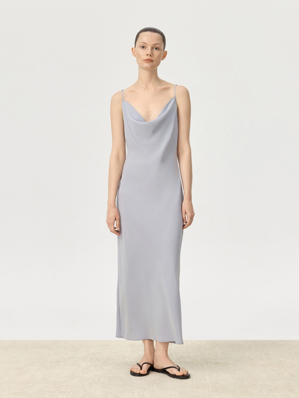 COR ORBIT Animi Resort Collection Mulberry Silk Strapless Maxi Dress