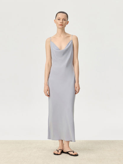 COR ORBIT Animi Resort Collection Mulberry Silk Strapless Maxi Dress