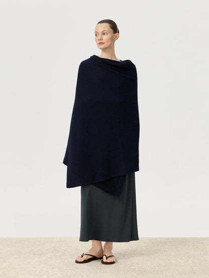 COR ORBIT Litus Resort Collection Cotton-Cashmere Knit Shawl