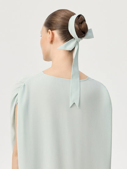 COR ORBIT Facet Resort Collection Mulberry Silk Hair Scarf